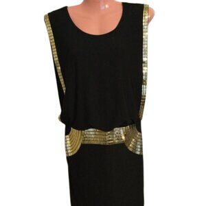 Vintage ONLY Urbanized Black Dress SX